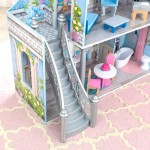 Casuta pentru papusi Castelul Disney Princess Magical Dream Castle Dollhouse Frozen KidKraft cu sunete si lumini